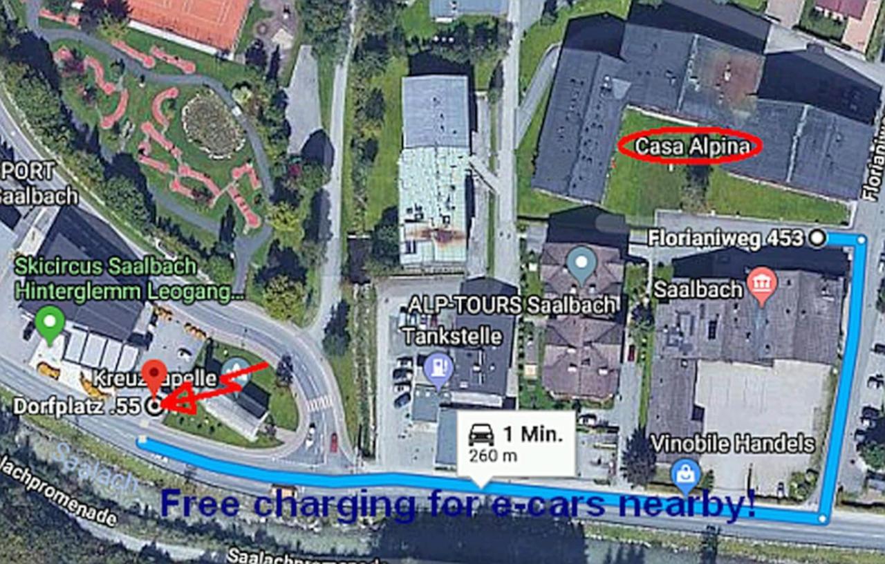 Ferienwohnung Loitfelder-Pang Saalbach-Hinterglemm Zewnętrze zdjęcie